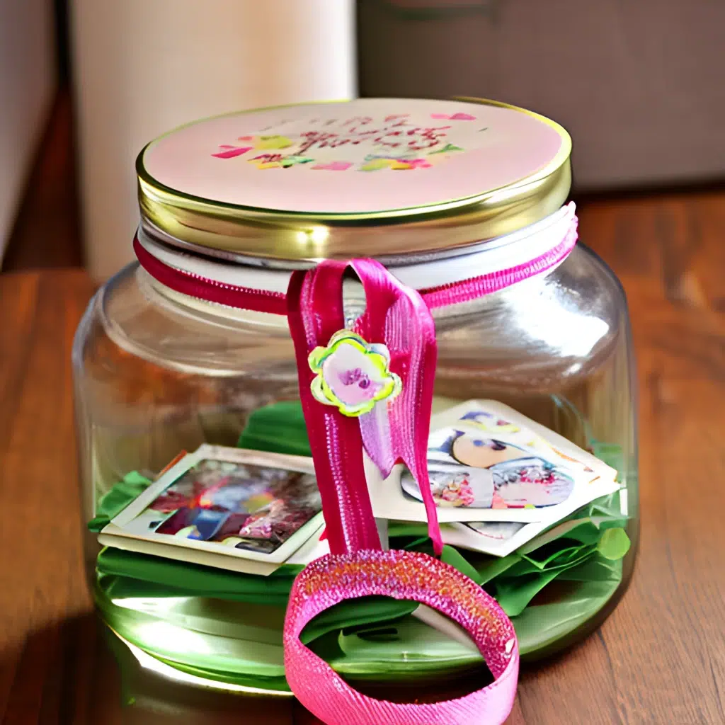 Memory jar as Mother's day gift ideas